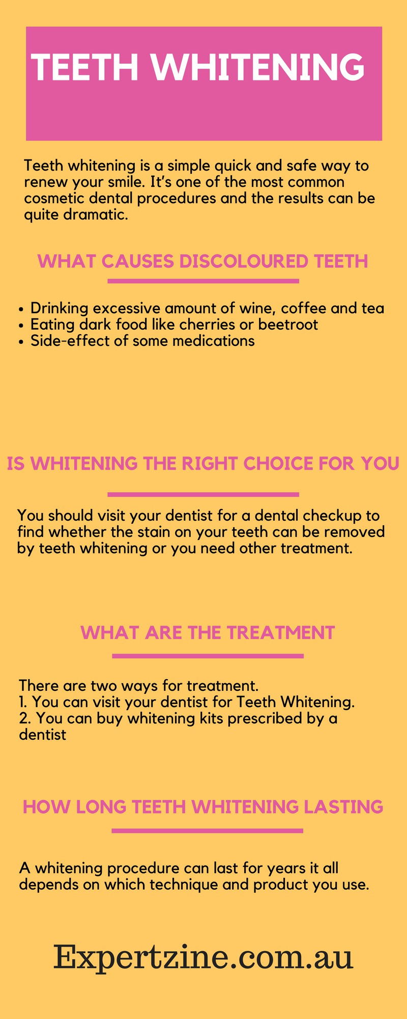 Teeth whitening factor