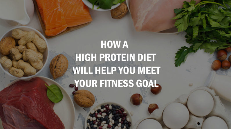How A High Protein Diet Will Help You Meet Your Fitness Goal